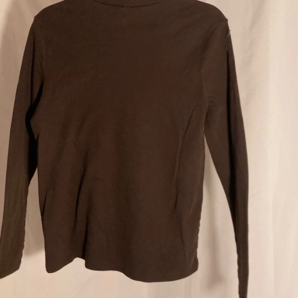 White Stag Brown Turtleneck Sweater